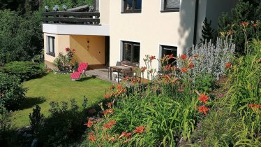 Gartenanlage Ferienwohnung