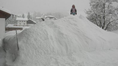 Winterbild am Haus