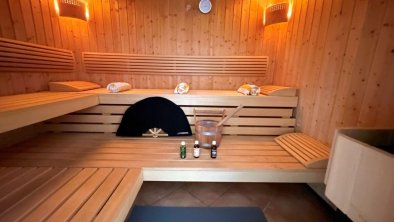 Finnische Sauna im Wellnessbereich