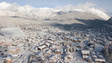 Seefeld mit Blick auf das Wettersteingebirge, © Region Seefeld