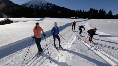 Langlaufen in Obertilliach - hier in Leiten, © Osttirol Werbung