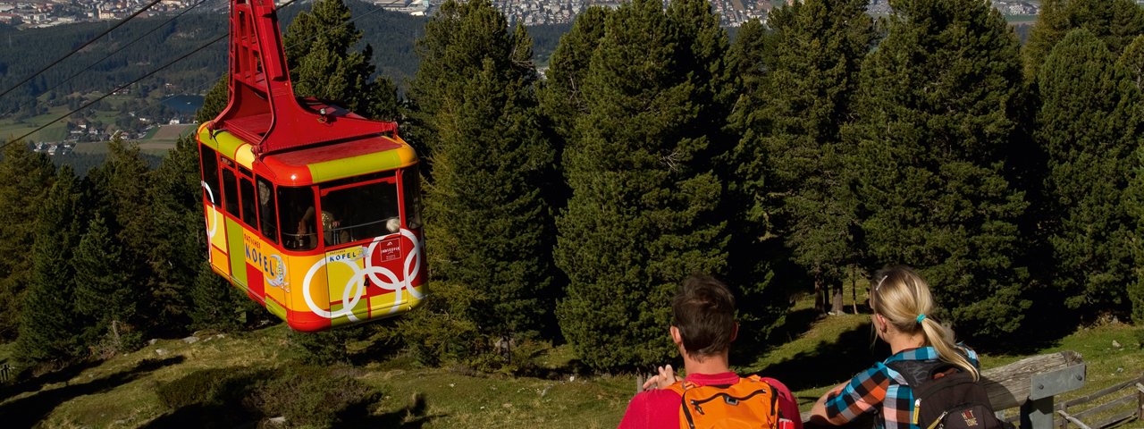 Eagle Walk Stage 13: Patscherkofel Gondola, © Innsbruck Tourismus