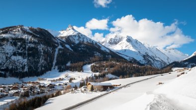 Blick zum Bergerhof