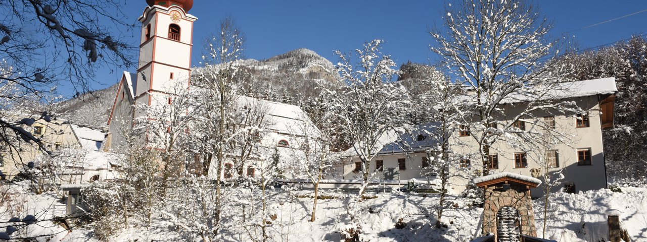 Kramsach in winter - Mariathal Basilika, © Alpbachtal Tourismus / B. Berger