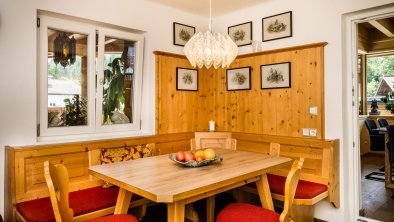 Dining area in kitchen apartment MEIN KRAFTPLATZ