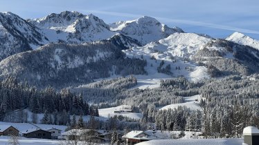 Ausblick Fieberbrunn Skicircus Chalet Panormablick