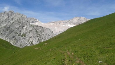 Blick zur Zugspitz