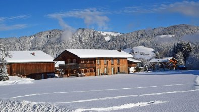 Ferienhaus Dahoam im Winter