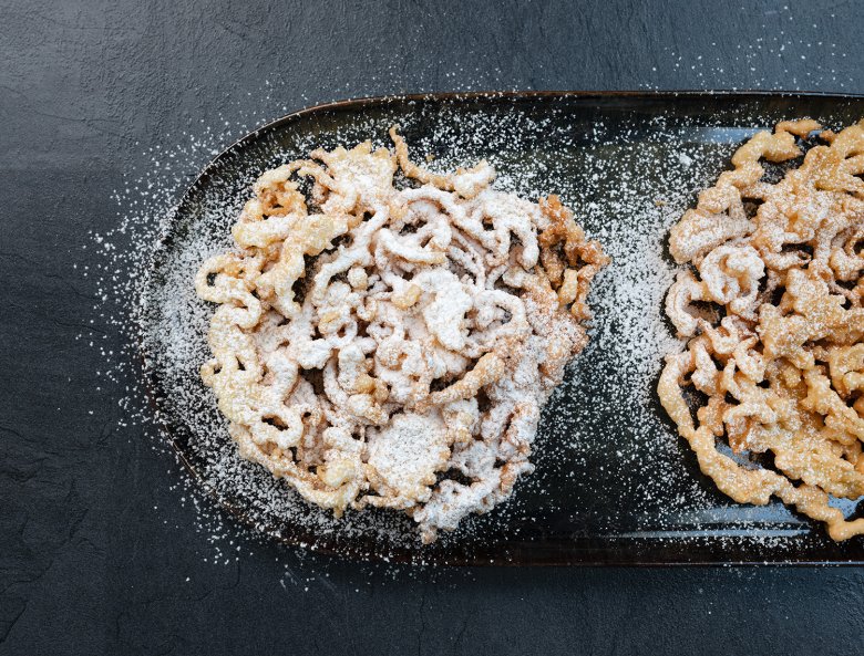 How To Make Funnel Cake - Curry Trail