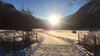 Blick Richtung Tal -  Abschluss