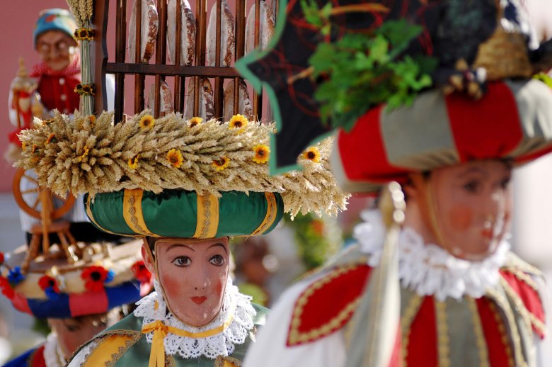 The „Telfer Schleicherlaufen“ takes place every five years and is part of the UNESCO Intangible Cultural Heritage.