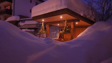 Grillhütte im Winter