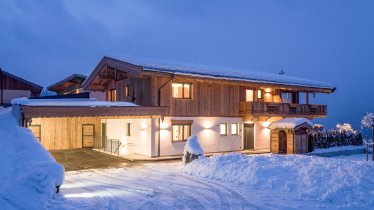 Itter_Ferienhaus_Schneidermascht_Winter_Ansicht, © Chalet zum Schneider Mascht/Familie Embacher