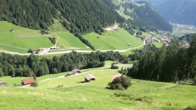 Finkenberg Aussicht auf Mayrhofen