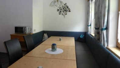 Sitzecke Ferienwohnung Paznaun