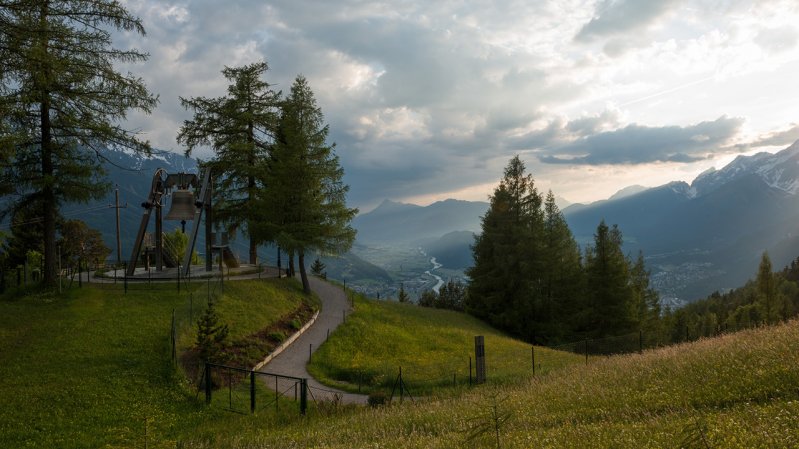 The Bell of Peace in Mösern, © Tirol Werbung