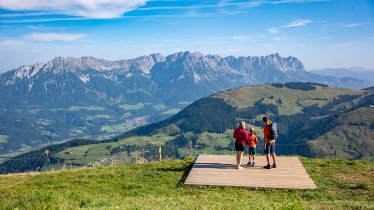 View from the top of the Hohe Salve mountain, © Bergbahnen Hohe Salve