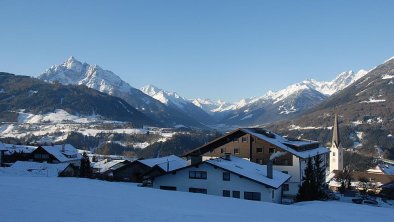 Aussicht Stubaital Winter