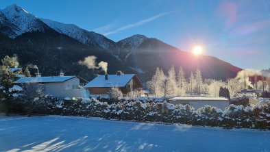 Aussicht Winter Reitherspitze