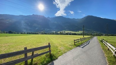 Morgenrun an der Zillerpromenade, © Fam. Pecar