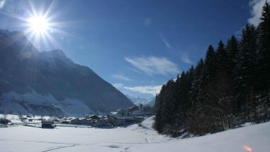 Pension Ladestatthof view in winter