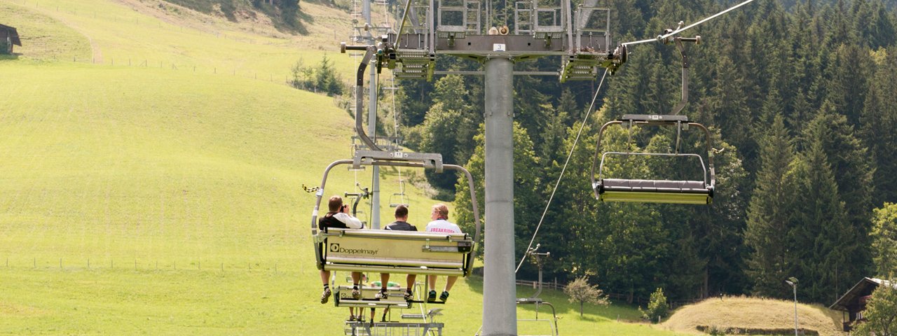 Four-man Gaisberg chairlift, © Tirol Werbung/Michael Werlberger