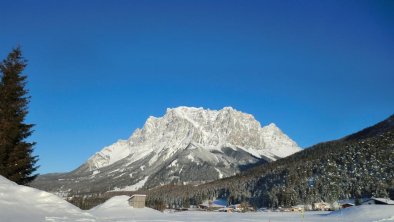 Wettersteinmassiv im Winter, © Haus Fichtl