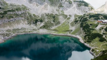 The Drachensee lake near the Coburger Hütte., © Tirol Werbung / Hans Herbig