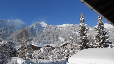 Blick zum Hahnenkamm