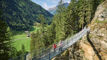 The Verpeilschlucht caonyon in the Kaunertal Valley, © TVB Tiroler Oberland Kaunertal / Teammedia Michael Obex