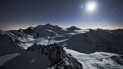 Pitztal Winterlandschaft bei Nacht - Winter landsc