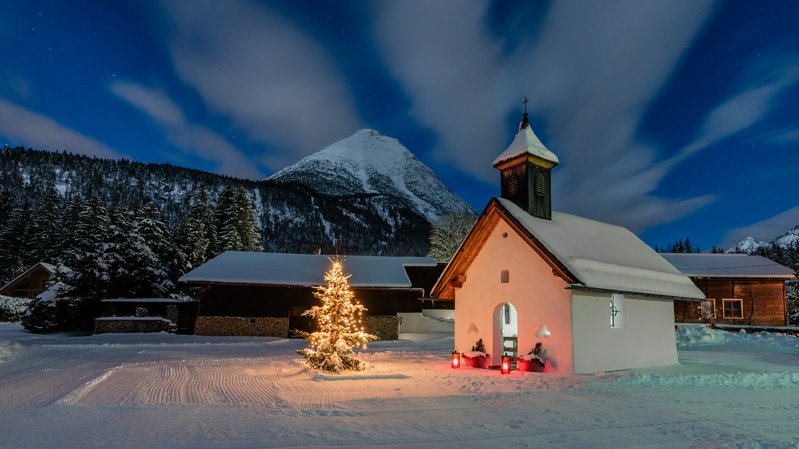 Chapel Advent in Leutasch, © Region Seefeld / Stephan Elsler