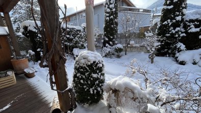 Terrasse im Winter