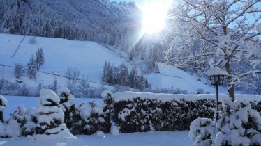 Terrasse im Winter