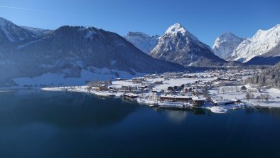 Winter Ortsansicht Pertisau, © Achensee Tourismus