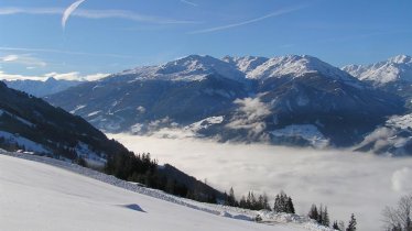 Zillertaler Sennhütte - Aussicht Winter