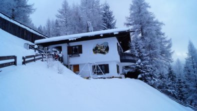 Haus Eller Winter seitlich