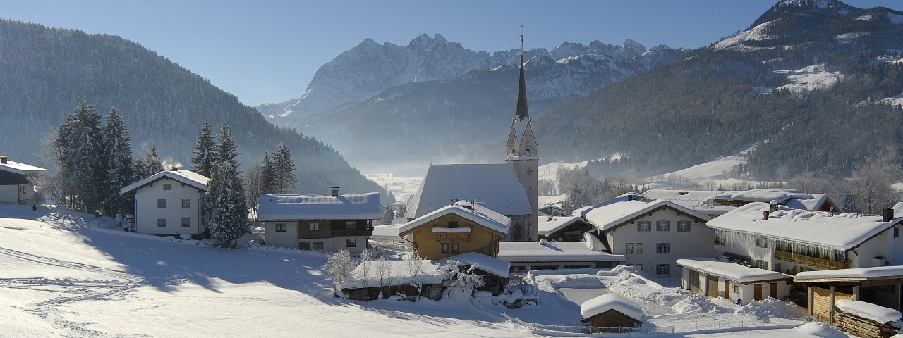 Schwendt in winter, © Kaiserwinkl