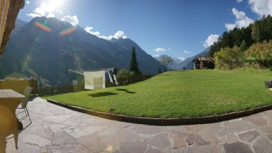 Ausblick, Terrasse