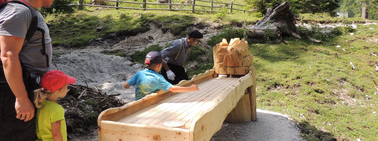 Adventure trail at the Schlickeralm, © Schlick 2000