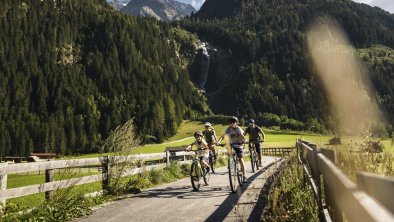 Stubai Radweg Mischbach Wasserfall