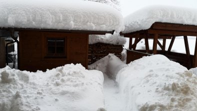 Unser Garten im Winter, © Kathrin Schmid