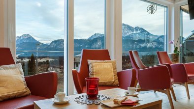 Gemütliche Lobby mit großartigem Blick, © Panoramahotel Talhof