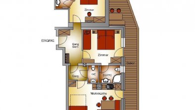 Landhaus Heim Mayrhofen - FEWO Alpenrose