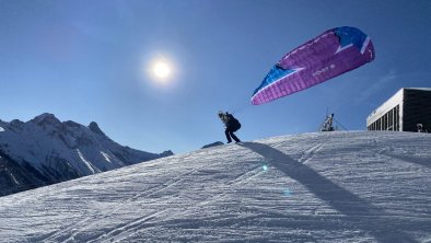 Haus Walch Paragleiten Winter