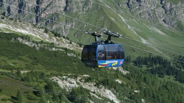 "Gletscherbus 1" cable car on the Hintertux Glacier, © Hintertuxer Gletscher