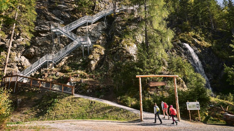 The Verpeilschlucht caonyon in the Kaunertal Valley, © TVB Tiroler Oberland Kaunertal / Teammedia Michael Obex