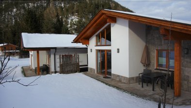 Zugspitzchalets im Winter