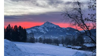 Sonnenaufgang Kitzbüheler Horn vom Balkon