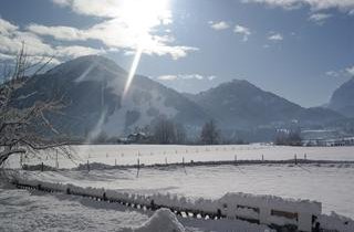 Ausblick Unterberg Ferienwohnung Waldesruh Winter